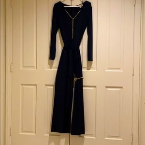 Michael Kors navy blue jumpsuit